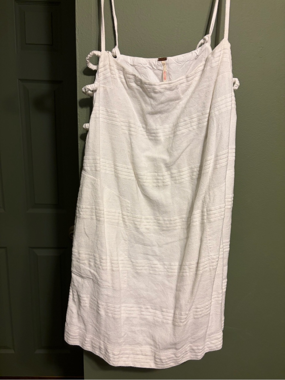 Free people White mini dress